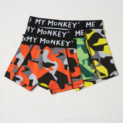 Boy's knitted cotton jersey underwear